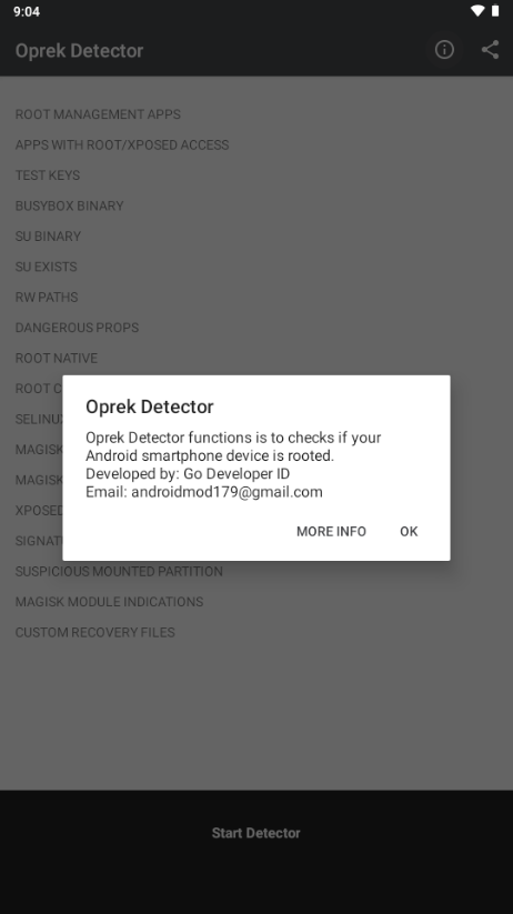 Oprek Detector检测软件图3