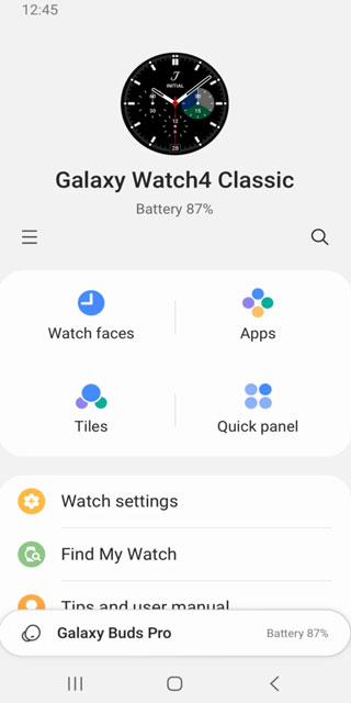 Galaxy Wearable官方版