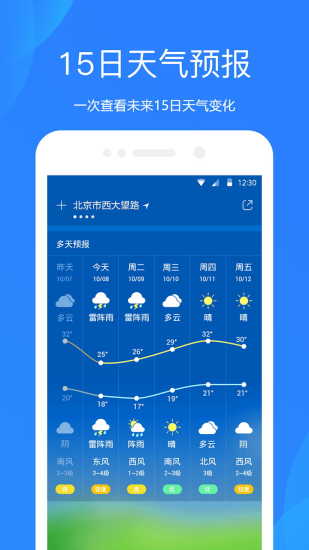 爱尚天气最新版图2