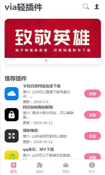 VIA轻插件官方版