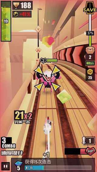 战斗少女跑酷手游无广告版截图2