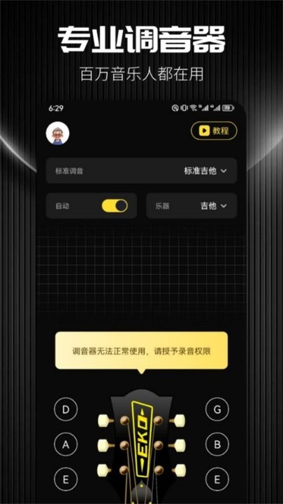 TunerLite调音器手机版图1