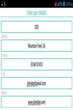 Business Card Maker手机版