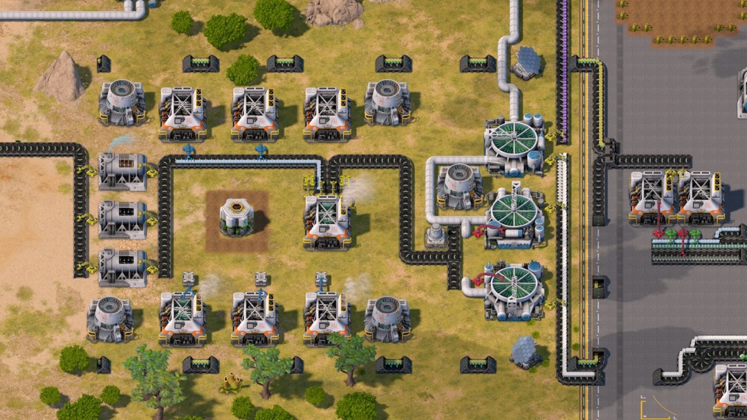 工厂自动化题材策略游戏《地核工厂》登陆Steam对异星世界进行改造