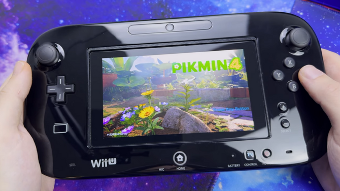 硬核玩家魔改WiiU主机内置NSLite运行Switch游戏