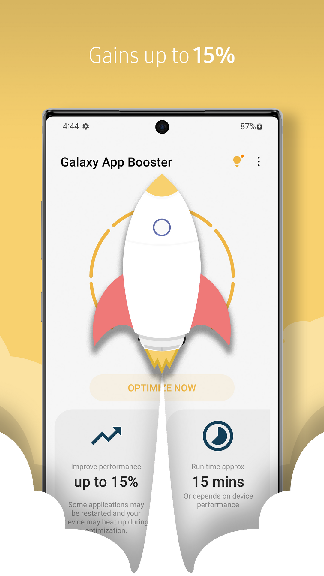 Galaxy App booster(3)