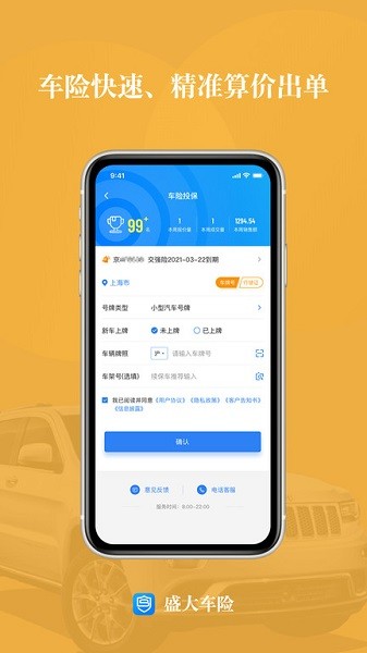 盛大车险手机版图1