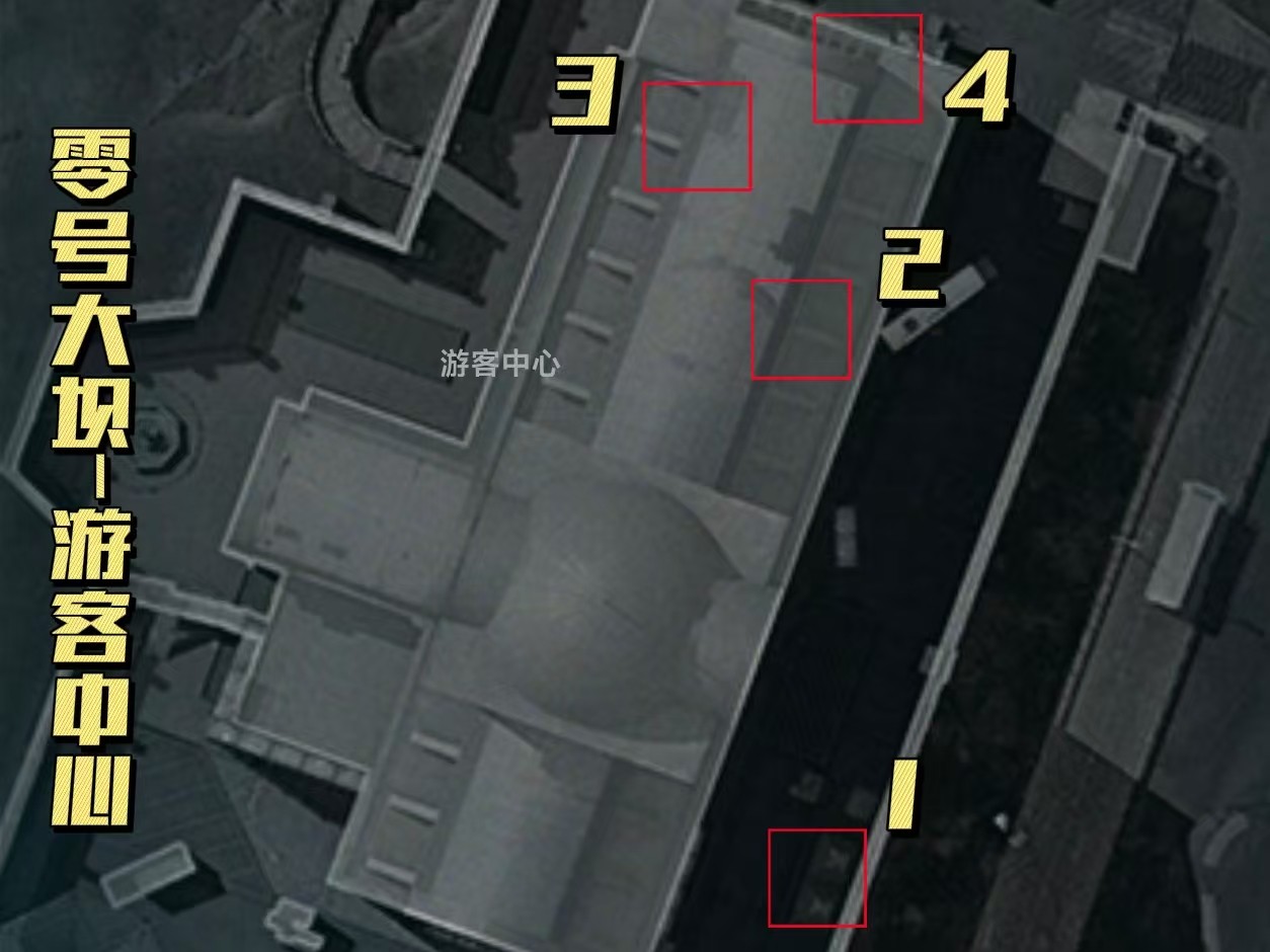 三角洲行动零号大坝地图中渡鸦之眼的点位分布情况