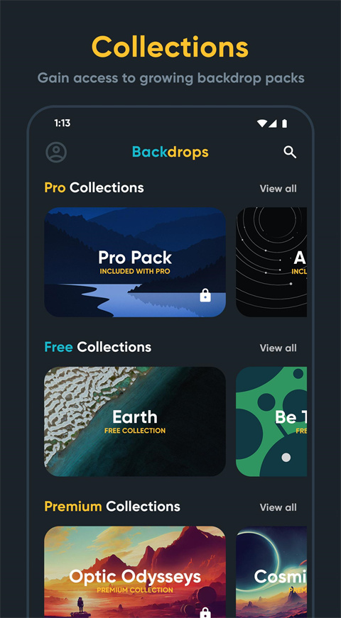 Backdrops壁纸安卓免费版图1