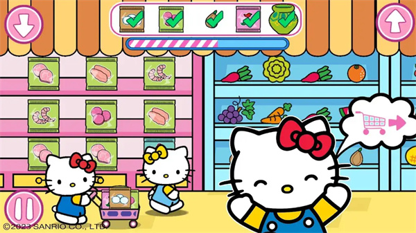 凯蒂猫孩子超级市场(2)