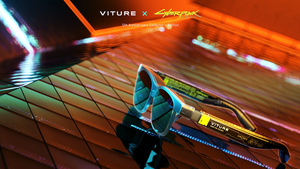 Viture发布《赛博朋克2077》联名限定款XR眼镜