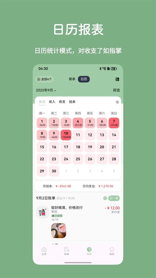 小青账图2