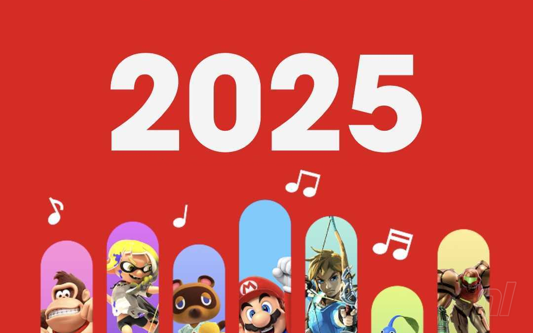 任天堂音乐2025年度回顾已正式发布，快去看看你播放次数最高的歌曲吧