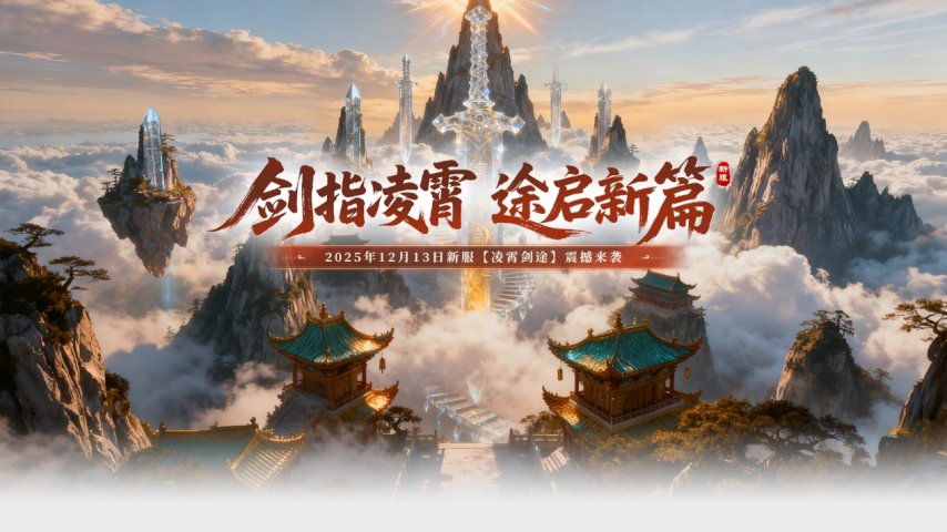 《玄天之剑》12月13日“凌霄剑途”版本即将御剑登场！