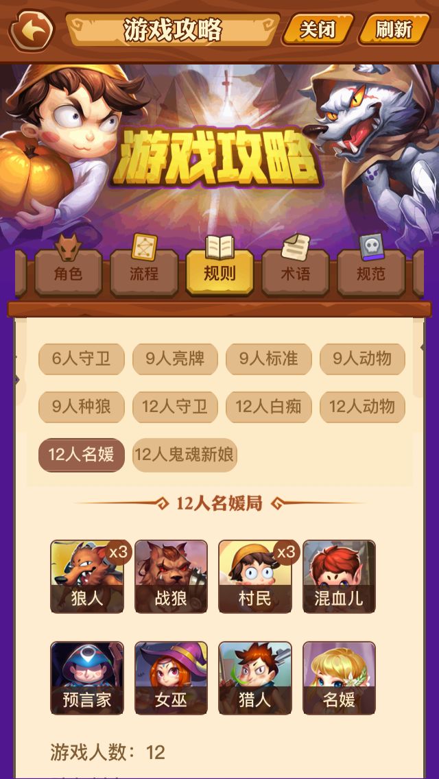 饭局狼人杀12人名媛局的玩法是什么？名媛局的具体规则有哪些？