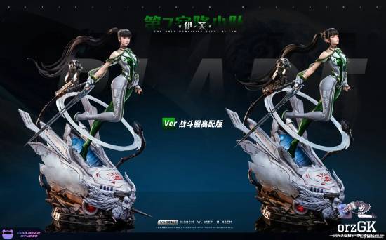 《剑星》伊芙全新雕像震撼登场，身材曼妙完美复刻！