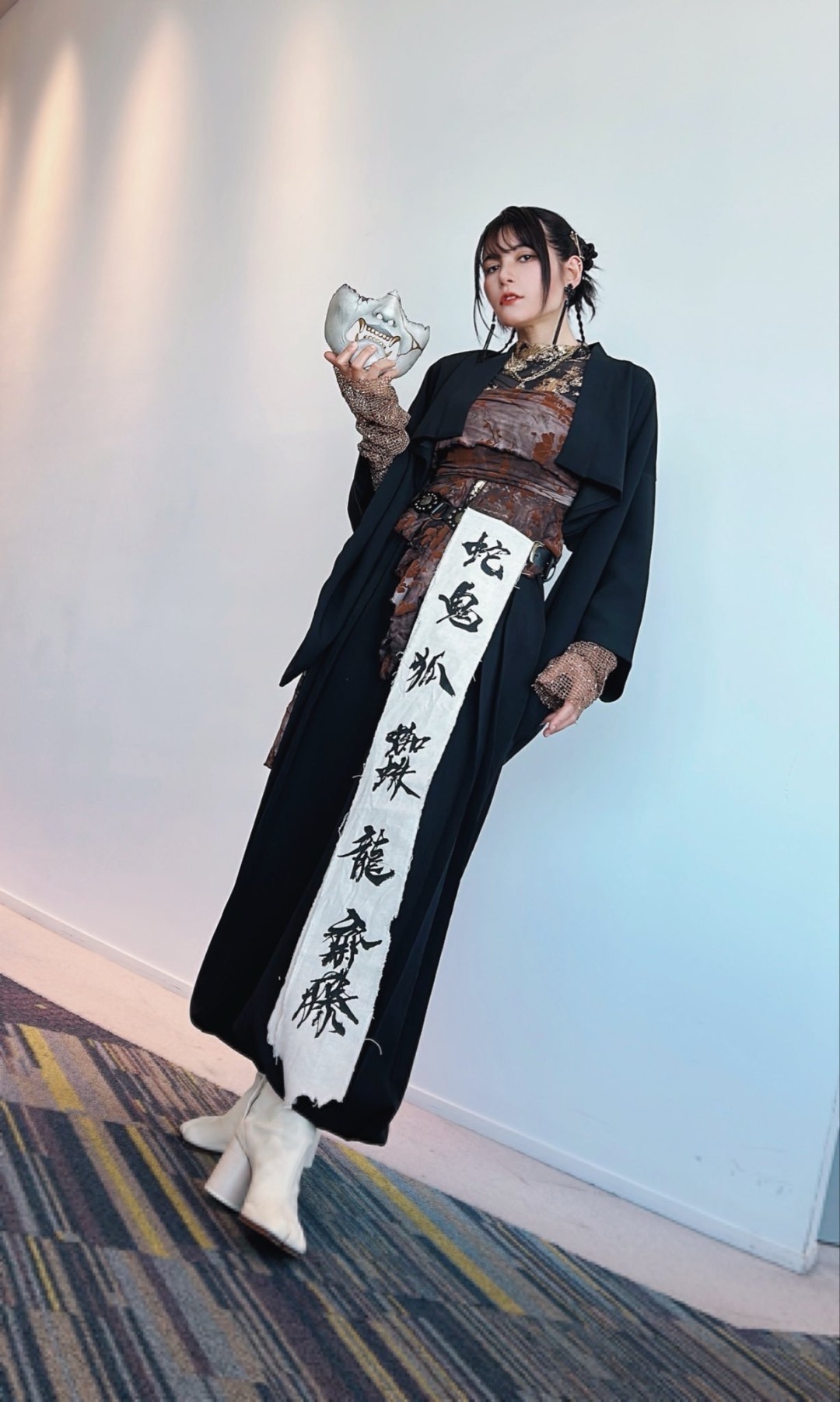 《羊蹄山之魂》女主角声优分享个人美照混血惊艳容貌赢得众多称赞