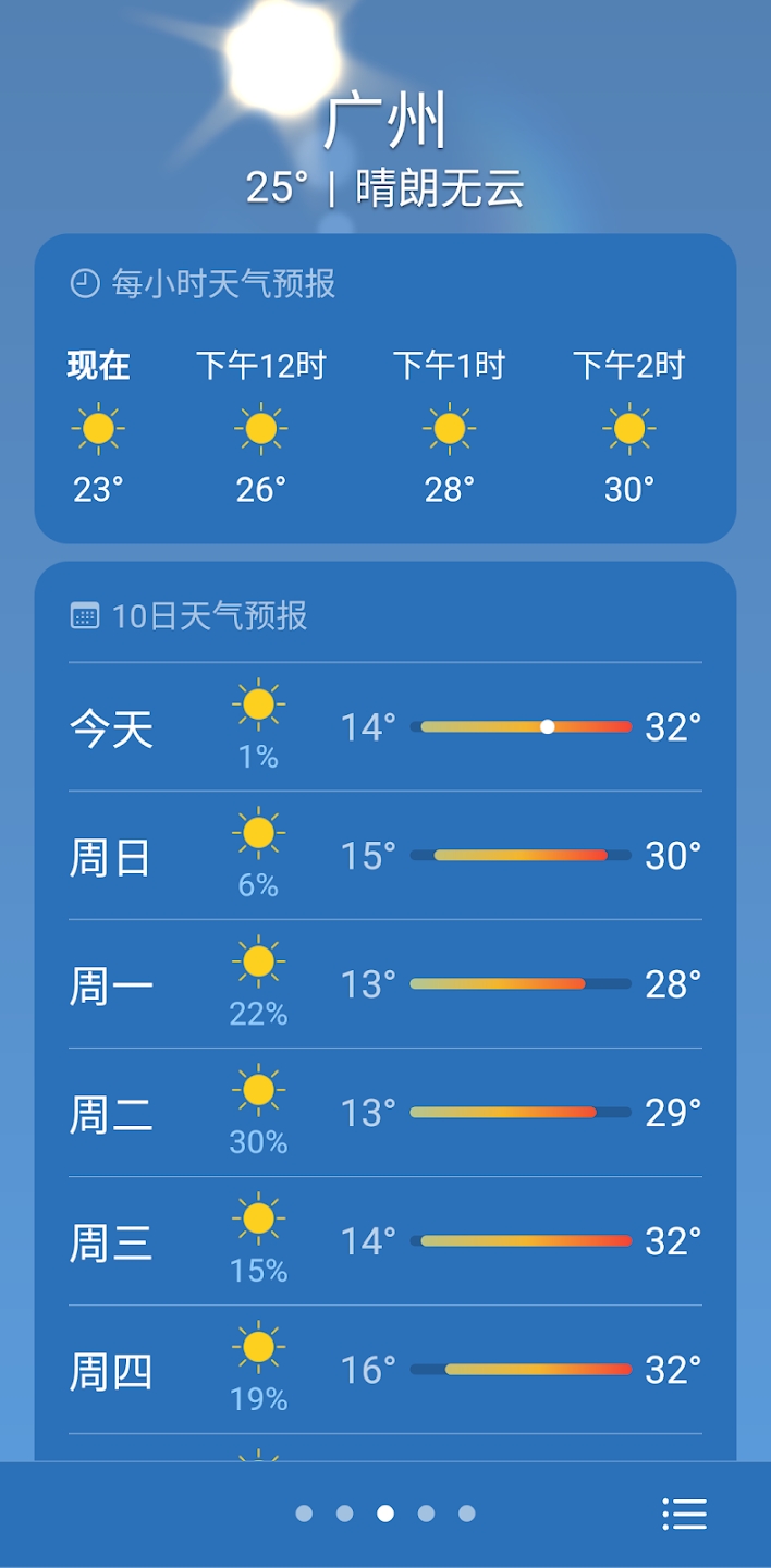 谷歌天气官方最新版图4