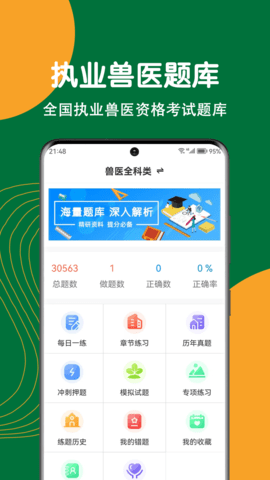 执业兽医刷题狗安卓官方版图1