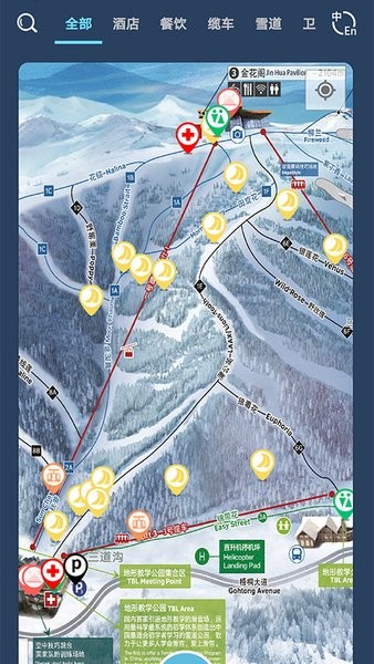 张家口云顶滑雪公园
