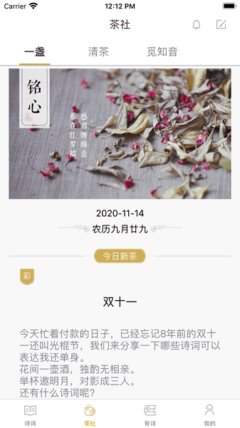 古诗词典软件最新版图3