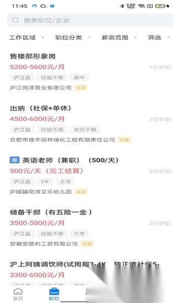 魅力庐江人才网原版图3