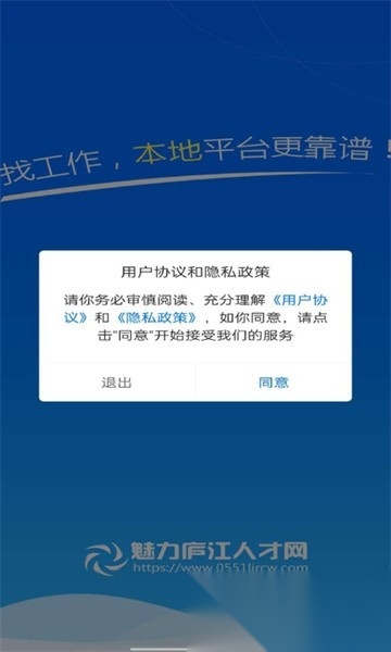 魅力庐江人才网原版图5