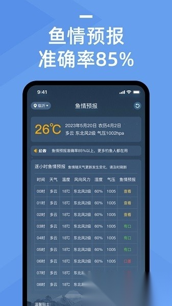 鱼情预报图2