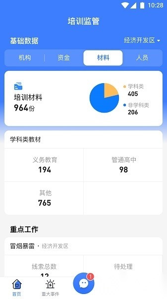校外培训管理端系统图3