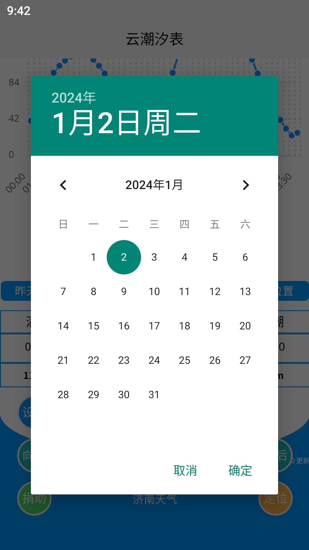 云潮汐表最新版