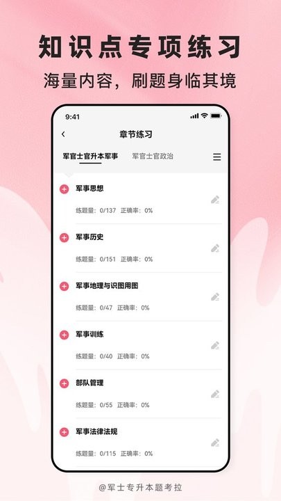 军士专升本题考拉官方版图1