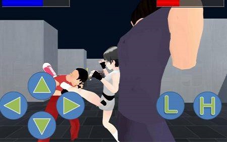 空手道女孩劈木板(Fighting Girl)(2)