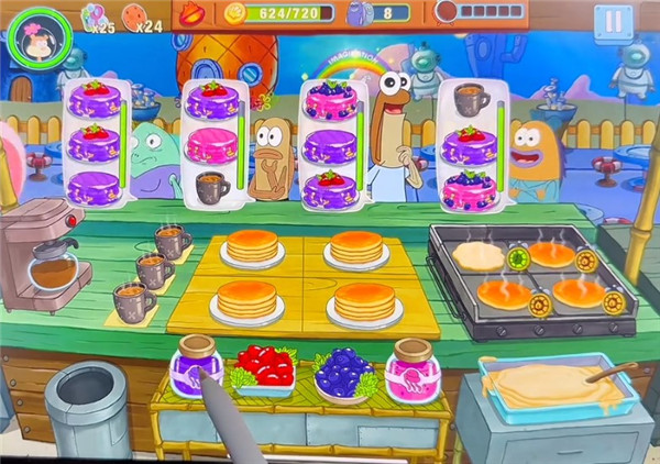 海绵宝宝大闹蟹堡王(SpongeBob - Krusty Cook Off)游戏无广告版