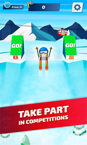 滑雪道冬季比赛(Ski Run Winter race)正版