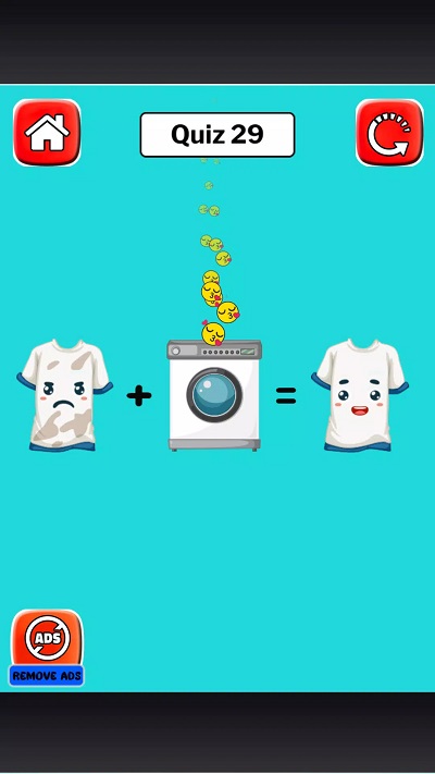表情符号拼图益智(Emoji Puzzle Erase One Part)图1