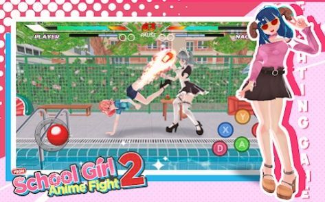 女高中生动漫格斗2(High School Girl Anime Fight 2)官方正版图3