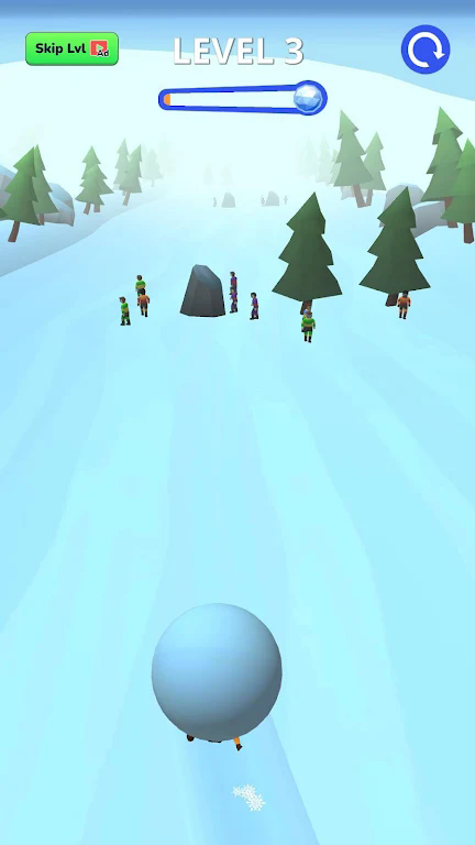冰雪球快速冲刺(Frosty Roll)游戏完整版