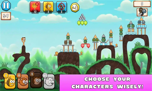 愤怒怪物(Angry Monsters Catapult)图1