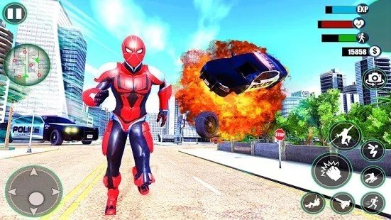 惊人的蜘蛛英雄(super-spider-hero)游戏纯净版