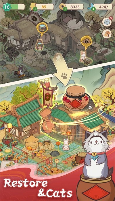 梦幻桃园(Dream Xanadu: Cats Blast Saga)游戏安装包