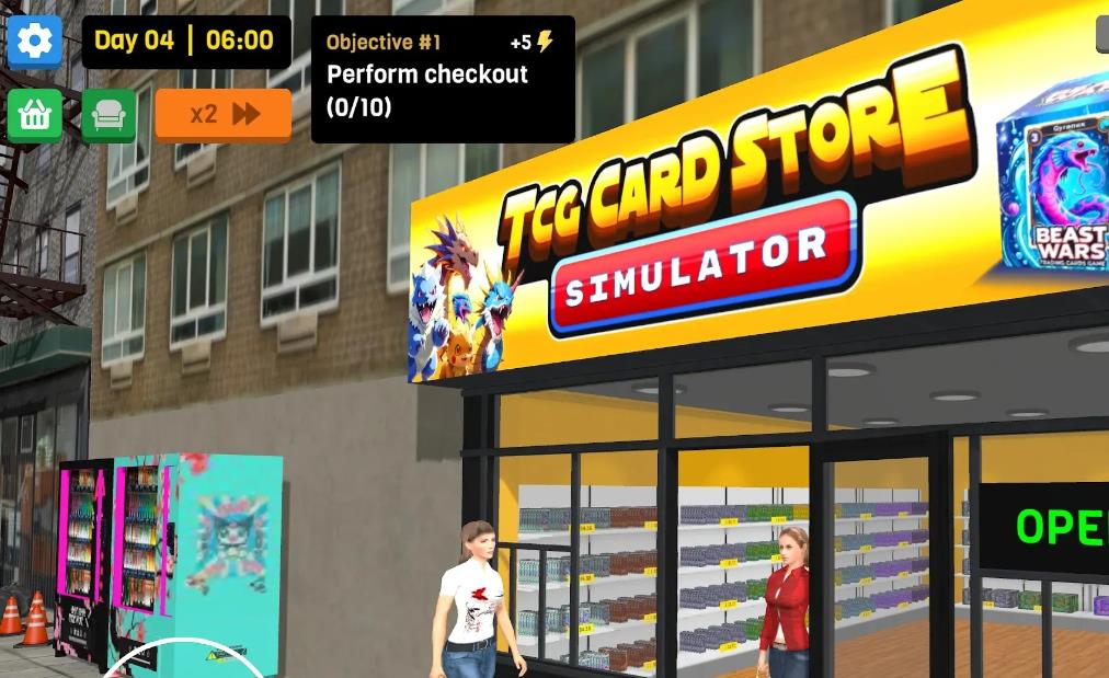 TCG卡牌商店模拟器3D(TCG Card Store Simulator 3D)游戏无广告版