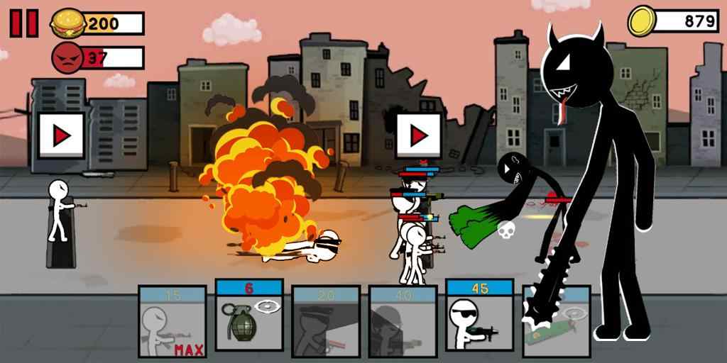 火柴人战役二战(Stickman Army)免费版