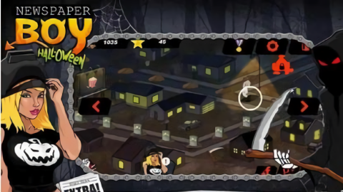 万圣节前夜(Newspaper Boy Halloween)图3