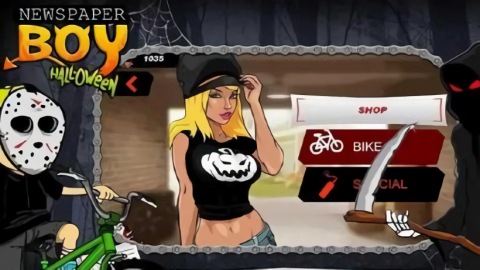 万圣节前夜(Newspaper Boy Halloween)图2