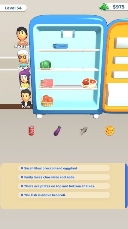 冰箱分类大挑战(Fridge Sort)手游版