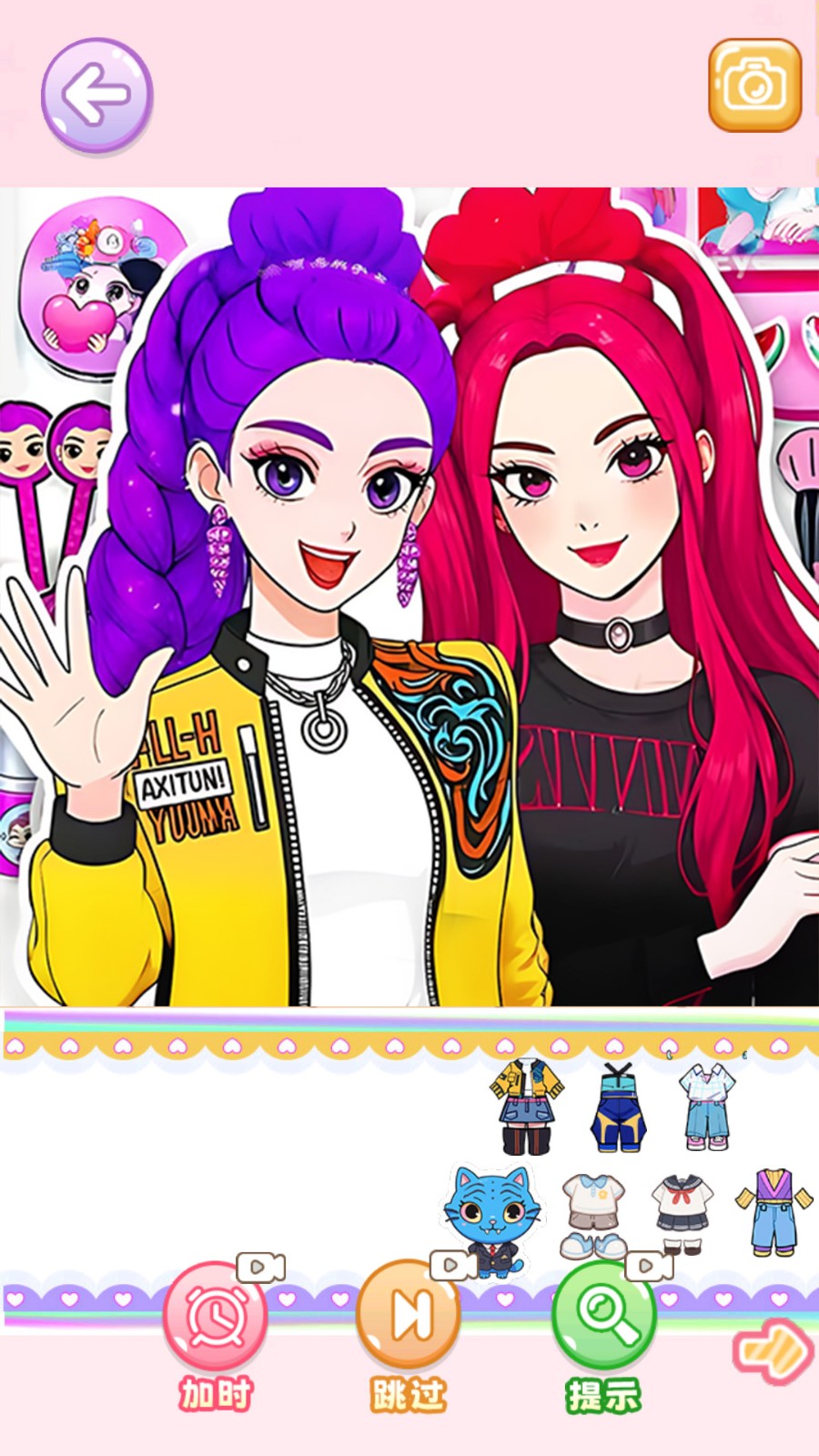 安静书女孩世界游戏绿色版