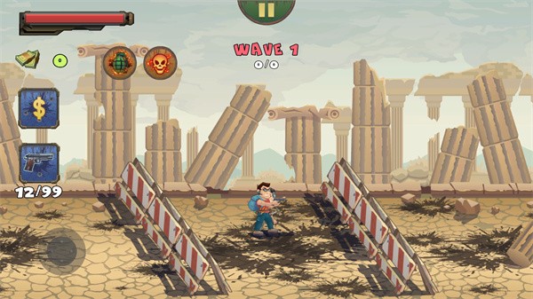 两个家伙与僵尸(Two Guys And Zombies 3D)手机版