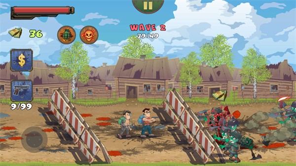 两个家伙与僵尸(Two Guys And Zombies 3D)手机版