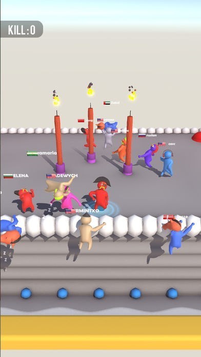 红蓝小人大作战(Party.io)