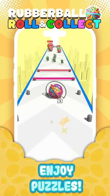 橡胶球冲刺(Rubber Ball Roll & Collect)安卓直装版